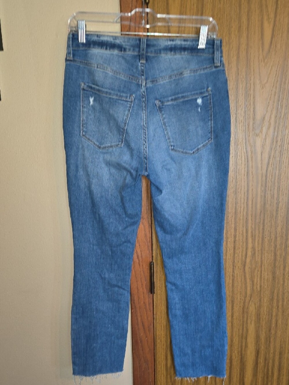 LC Lauren Conrad Medium Blue Ankle Skinny Jeans - Picture 3 of 4